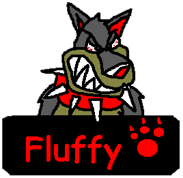 Fluffy the German Shephard